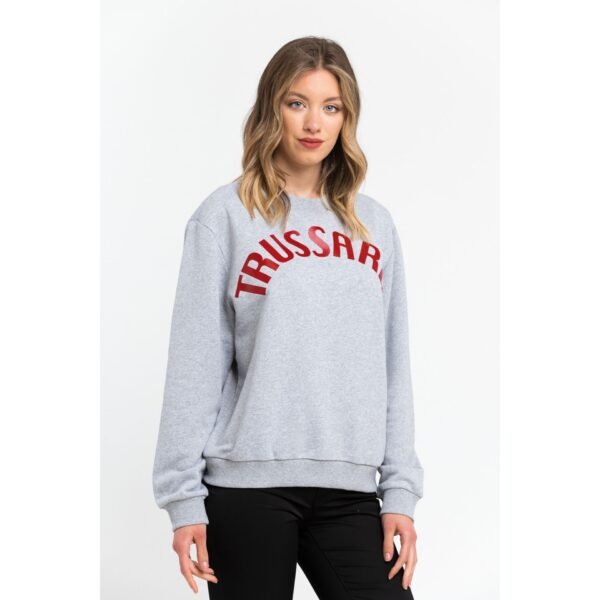 Trussardi 36F000321T002191_E698MelangeGreyPrintRed - Image 2